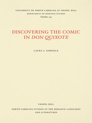 cover image of Discovering the Comic in Don Quixote